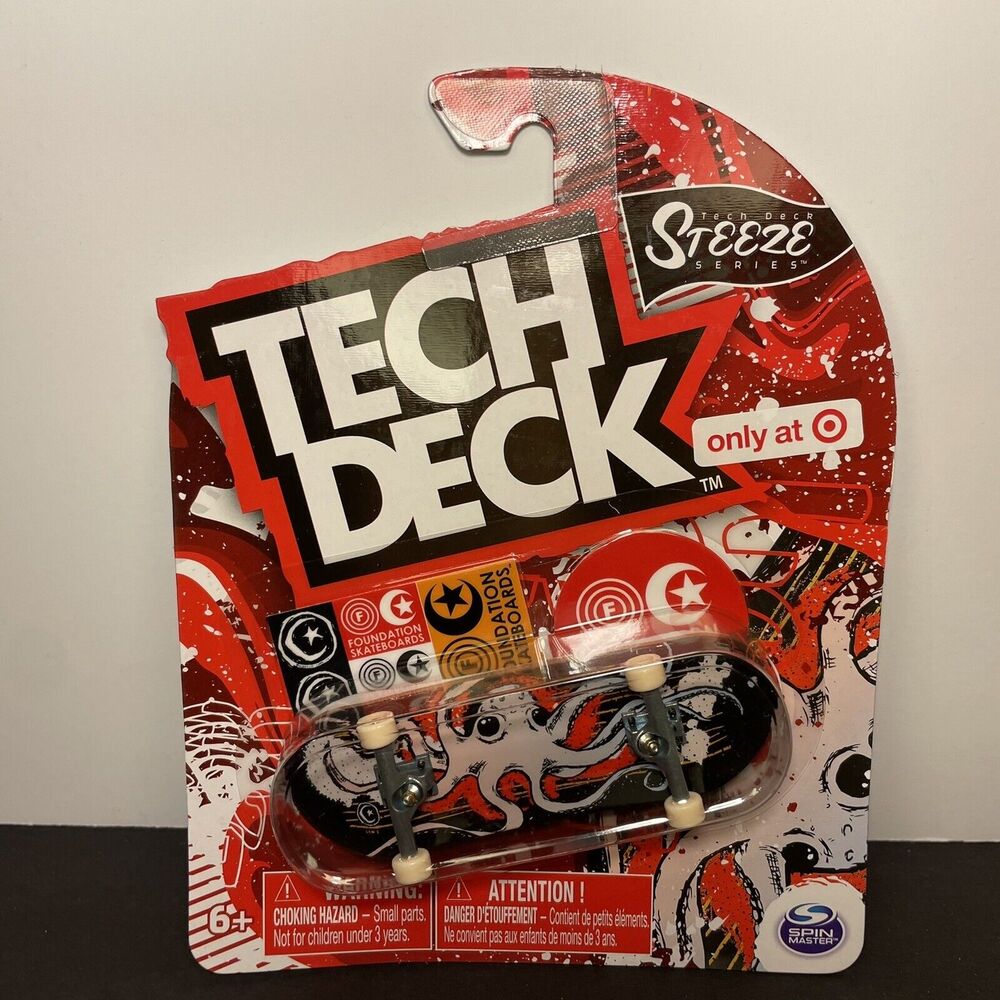 Exclusive Tech Deck Ultra Rare Foundation Skateboards Fingerboard Steeze Series